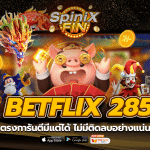 BETFLIX 285 เว็บตรงการันตีมีแต่ได้ ไม่มีติดลบอย่างแน่นอน!