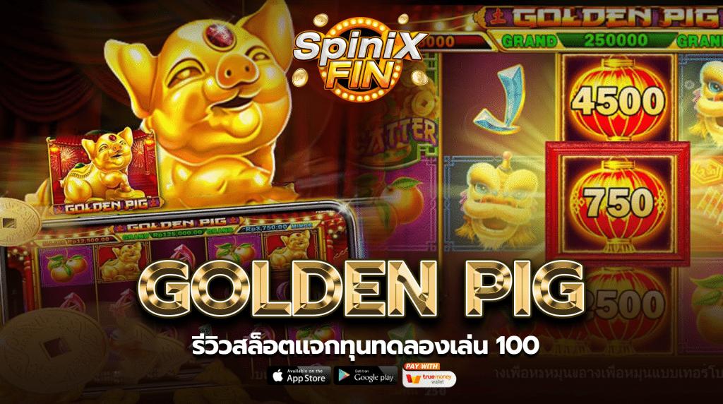 รีวิวเกม GOLDEN PIG ค่าย PRAGMATIC PLAY