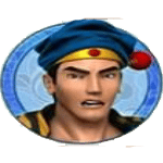 ชายชุดน้ำเงิน เกม PAN JIN LIAN ค่าย JOKER