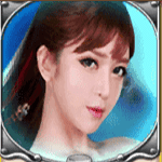 สาวสีฟ้า เกม QUEEN ค่าย JOKER