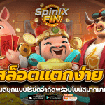 สล็อตแตกง่ายกับความสนุกแบบไร้ขีดจำกัดพร้อมโบนัสมากมายในปี23