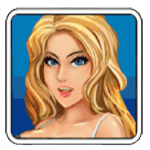 สาวชุดน้ำตาล เกม A NIGHT OUT ค่าย JOKER