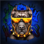 สุนัขใส่แว่น เกม THUG LIFE ค่าย JOKER