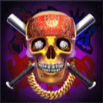หัวกะโหลก เกม THUG LIFE ค่าย JOKER