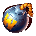WILD SYMBOL เกม BOMB BONANZA ค่ายPP