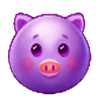 มอนเตอร์สีม่วง เกม MOCHIMON ค่ายPP