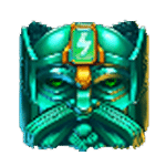 รูปปั้นสีเขียว เกม GATES OF VALHALLA ค่ายPP