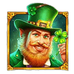 สัญลักษณ์พิเศษ ชาวไอรีชผู้ชายชุดเขียว เกม CLOVER GOLD ค่ายPP