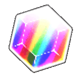 สัญลักษณ์พิเศษ หกเหลี่ยมสีรุ้ง เกม TIC TAC TAKE ค่ายPP