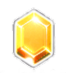 สัญลักษณ์พิเศษ หกเหลี่ยมสีเหลือง เกม TIC TAC TAKE ค่ายPP