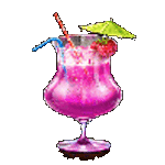 สัญลักษณ์พิเศษ แก้วค็อกเทลสีชมพู เกมDISCO LADY ค่ายPP