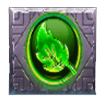 โลโก้ใบไม้ เกมELEMENTAL GEMS MEGAWAYS ค่ายPP