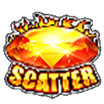 SCATTER SYMBOL เกมCROWN OF FIRE ค่ายPP