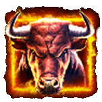 สัญลักษณ์พิเศษ กระทิง เกม BLACK BULL ค่ายPP