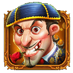 สัญลักษณ์พิเศษ นักสู้วัวกระทิงใส่หมวก เกมสล็อต BULL FIESTA ค่ายPP