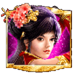 สัญลักษณ์พิเศษ สาวนักดาบ เกมMYSTERY OF THE ORIENT ค่ายPP