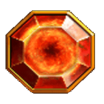 สัญลักษณ์พิเศษ อัญมณีสีแดง เกมWILDMAN SUPER BONANZA ค่ายPP