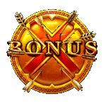 BONUS SYMBOL เกมSHIELD OF SPARTA ค่ายPP