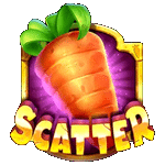 SCATTER SYMBOL เกมRABBIT GARDEN ค่ายPP