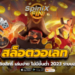 สล็อตวอเลท เกมลิขสิทธิ์ เล่นง่าย ไม่มีขั้นต่ำ 2023 ระบบออโต้