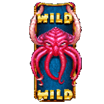 สัญลักษณ์พิเศษ WILD กองซ้อนแบบเปลี่ยนตำแหน่ง เกม RELEASE THE KRAKEN 2 ค่ายPP