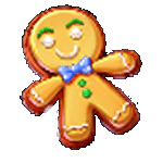 สัญลักษณ์พิเศษ คุกกี้ขนมผิง เกมSANTA S GREAT GIFTS ค่ายPP'