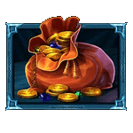 สัญลักษณ์พิเศษ ถุงใส่เงิน เกม FIRE ARCHER ค่ายPP