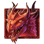 สัญลักษณ์พิเศษ มังกร เกมTHE KNIGHT KING ค่ายPP