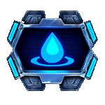 สัญลักษณ์พิเศษ หัวพลังงานสีน้ำเงิน เกมPEAK POWER ค่ายPP
