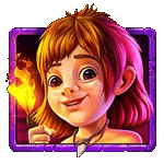 สัญลักษณ์พิเศษ เด็กผู้หญิง เกมWILD WILD BANANAS ค่ายPP