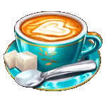 สัญลักษณ์พิเศษ แก้วกาแฟ เกมCOFFEE WILD ค่ายPP