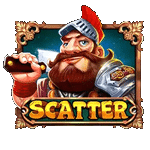 SCATTER SYMBOL เกมKNIGHT HOT SPOTZ ค่ายPP