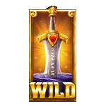 WILD SYMBOL เกม EXCALIBUR UNLEASHED ค่ายPP