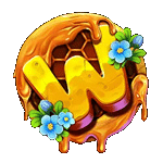 WILD SYMBOL เกม STICKY BEES ค่ายPP