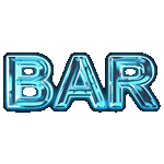 สัญลักษณ์พิเศษ BAR เกมLITTLE GEM HOLD AND SPIN ค่ายPP