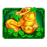 สัญลักษณ์พิเศษ กบทอง เกมDRAGON HERO ค่ายPP รีวิว