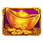 สัญลักษณ์พิเศษ ก้อนทอง เกมDRAGON HERO ค่ายPP รีวิว