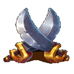 สัญลักษณ์พิเศษ ดาบไขว้ เกมPIRATES 