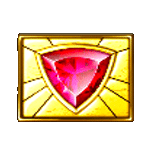สัญลักษณ์พิเศษ ทับทิม เกม AZTEC GEMS ค่ายPP