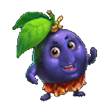 สัญลักษณ์พิเศษ ผลไม้สีม่วง เกมFRUITS OF THE AMAZONS ค่ายPP