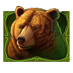 สัญลักษณ์พิเศษ หมี เกมWILD BISON CHARGE ค่ายPP