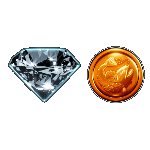 สัญลักษณ์พิเศษ เงิน เกมBIG BASS HOLD AND SPINS ค่ายPP