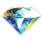สัญลักษณ์พิเศษ เงินเพชร เกมLITTLE GEM HOLD AND SPIN ค่ายPP