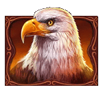 สัญลักษณ์พิเศษ เหยี่ยว เกมWILD BISON CHARGE ค่ายPP