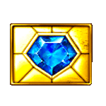 สัญลักษณ์พิเศษ ไพลิน เกม AZTEC GEMS ค่ายPP