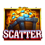 SCATTER SYMBOL เกม GOLD RUSH ค่ายJILI
