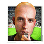 คนเป่านกหวีด เกม FOOTBALL RULES ค่าย Joker
