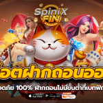 สล็อตฝากถอนออโต้ ปลอดภัย 100% ฝากถอนไม่มีขั้นต่ำที่เบทฟิกฟิน