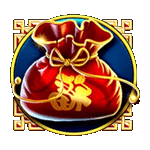 สัญลักษณ์พิเศษ ถุงเงิน เกมTRIPLE DRAGONS ค่ายPP