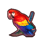 สัญลักษณ์พิเศษ นกแก้ว เกม SAMBA ค่ายJILI